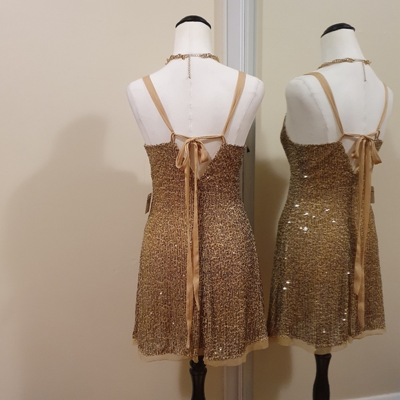 Host Pick 💛 Free People Intimately Golden Glow ✨️ Dress NWT - Picture 8 of 11